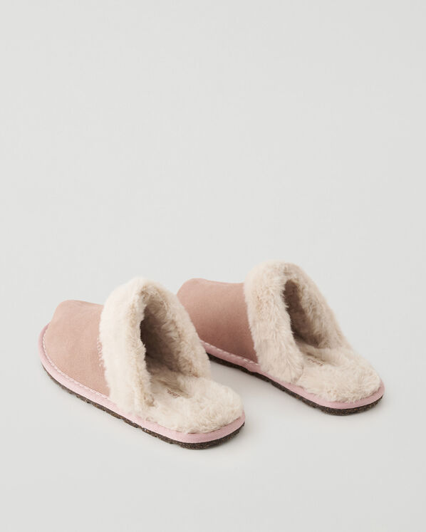 Womens Mule Suede Slipper