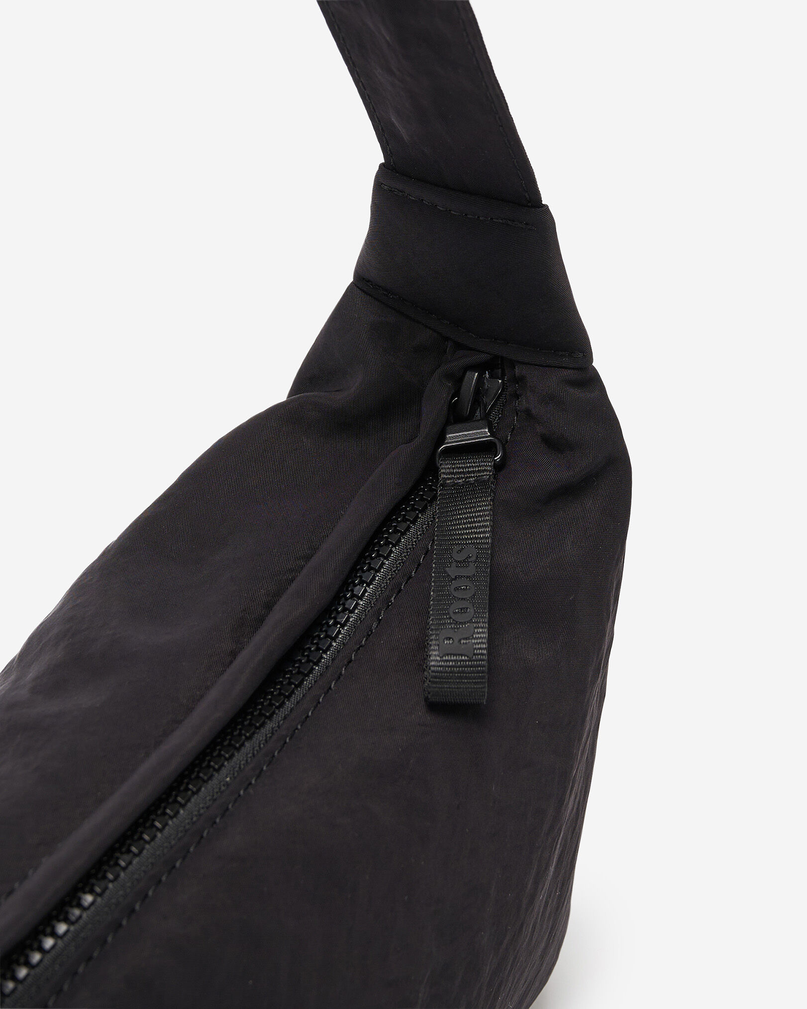 Nylon Medium Crescent Bag