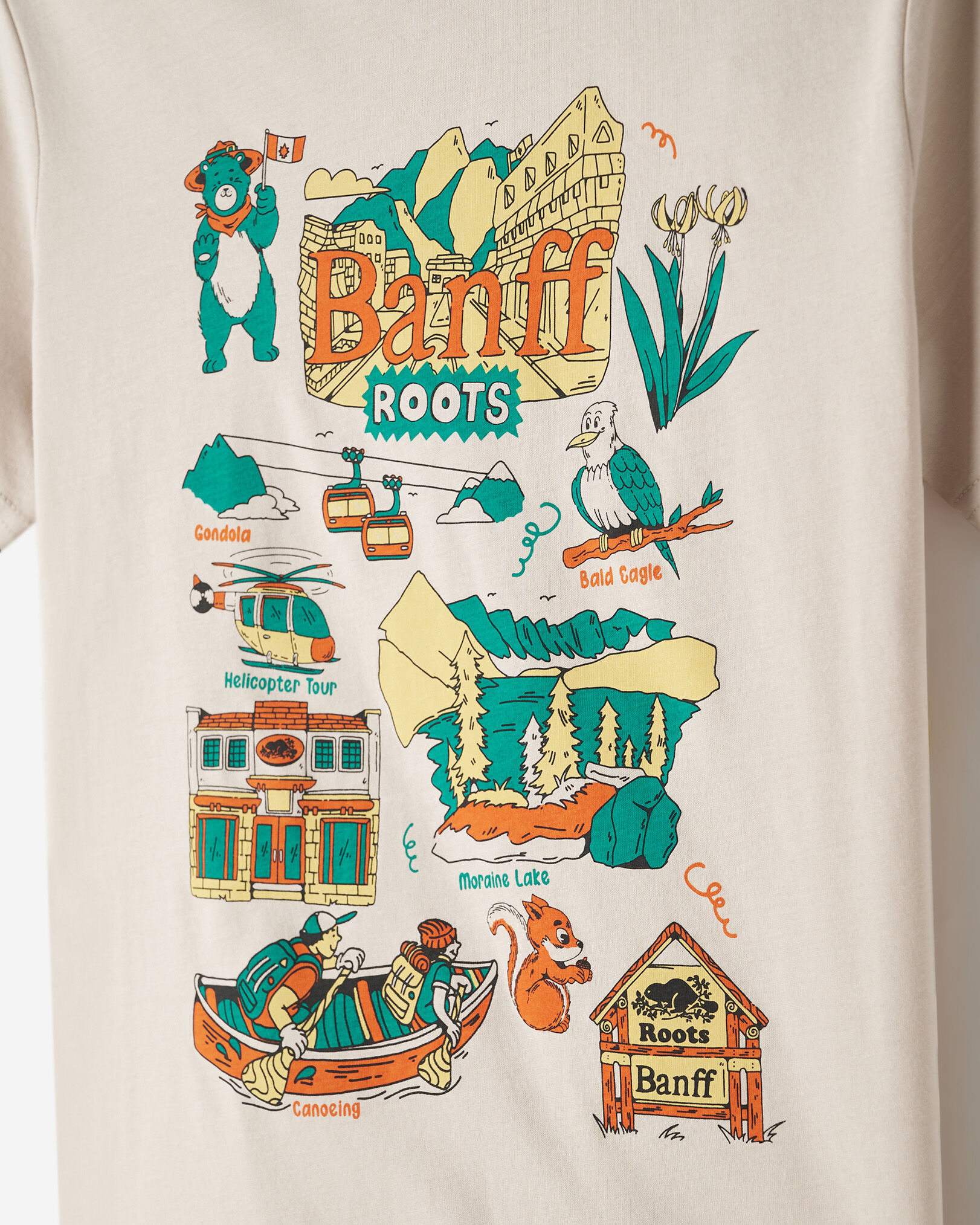 T-shirt Villes Roots pour enfants