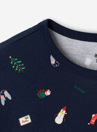 Mens Holiday Pajama Top