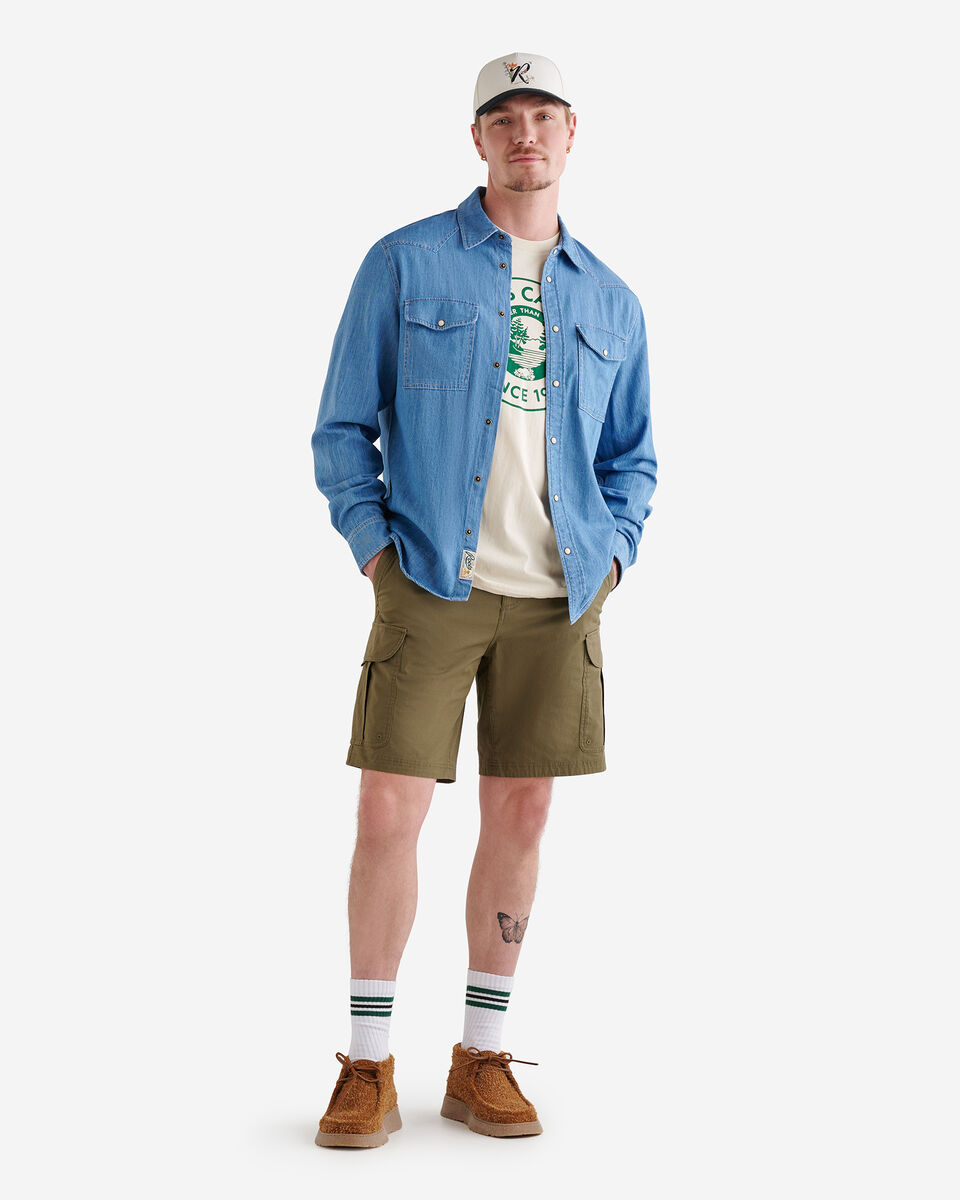 Chambray Snap Shirt