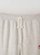 Pantalon ajusté en molleton douillet Amour pour fille 