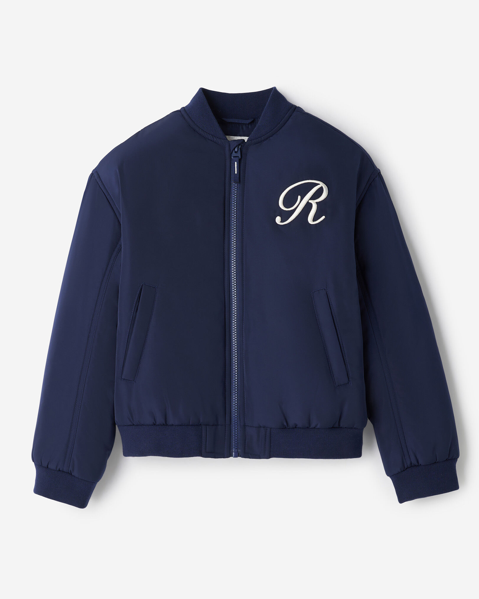 【完売品】Camphor wood varsity jacket Navy Kids Roots Signature Varsity Jacket | Outerwear | Roots