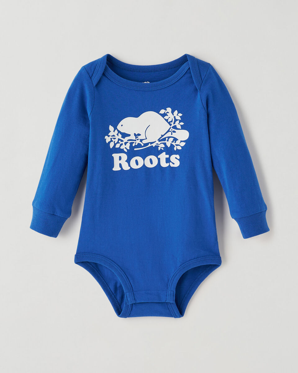 Baby Organic Cooper Beaver Bodysuit
