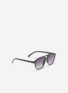 Womens Plastic Aviator Sunglasses