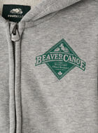 Toddler Beaver Canoe Relaxed Full Zip Hoodie