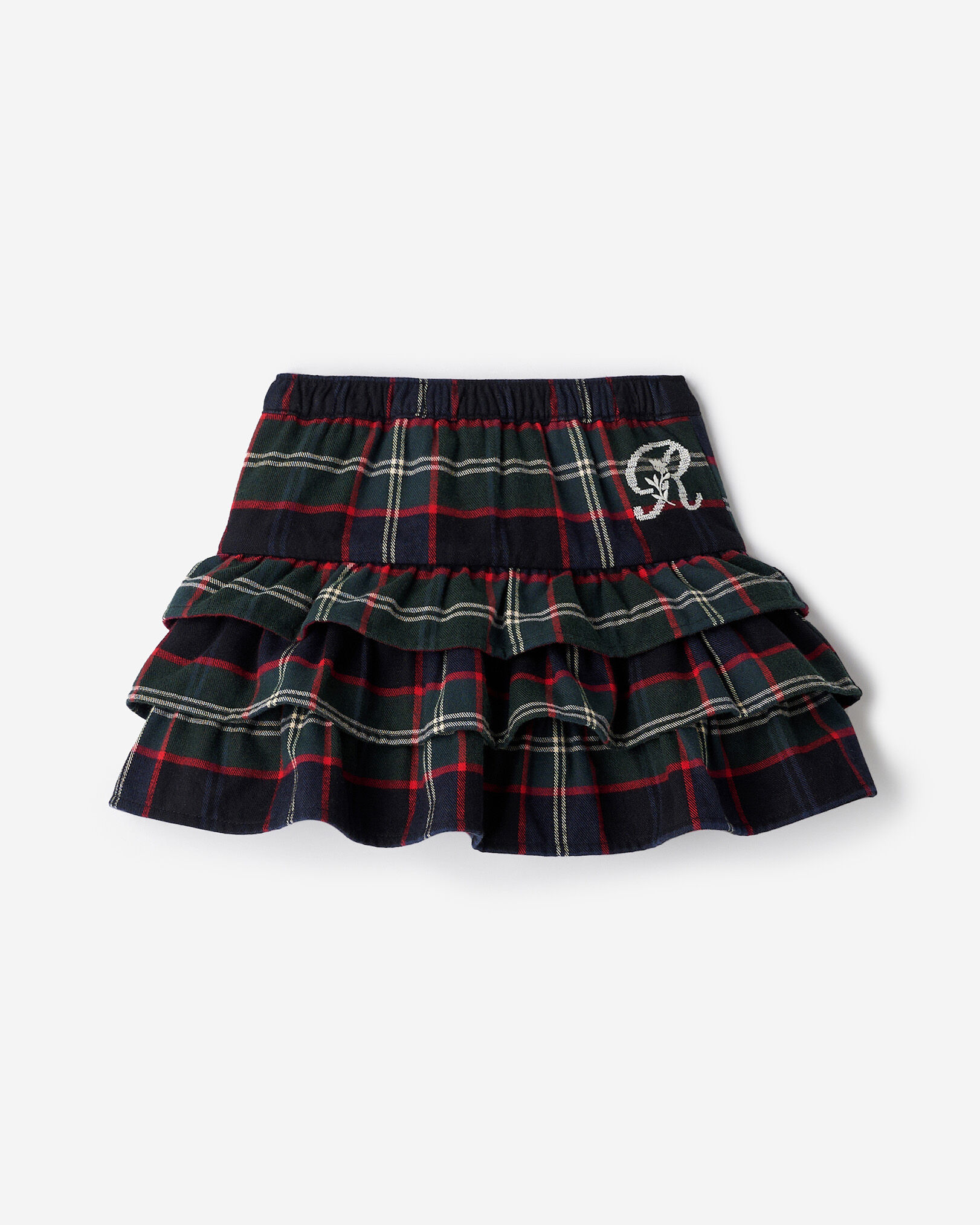 Toddler Girls Plaid Skirt