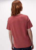T-shirt d&eacute;contract&eacute; en coton bio Cooper pour femme