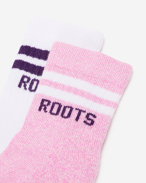 2 paires de chaussettes sport pour tout-petits et b&eacute;b&eacute;s