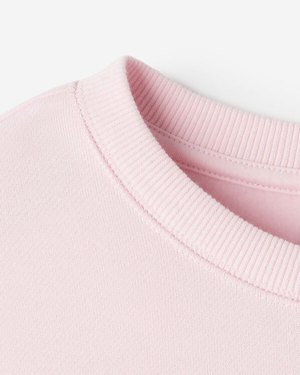 Chandail &agrave; col rond d&eacute;contract&eacute; Cooper en coton bio