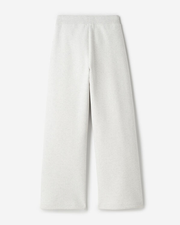 Pantalon en molleton Nuage &agrave; jambe droite