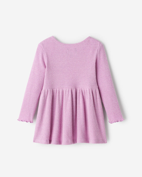 Toddler Girls Cooper Sparkle Rib Dress Toddler Girls Cooper Sparkle Rib Dress