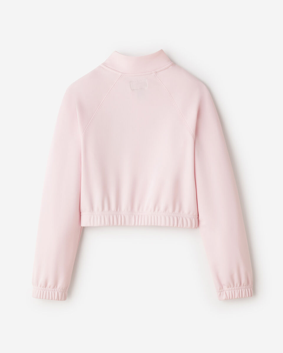 Girls Active Half Zip Top