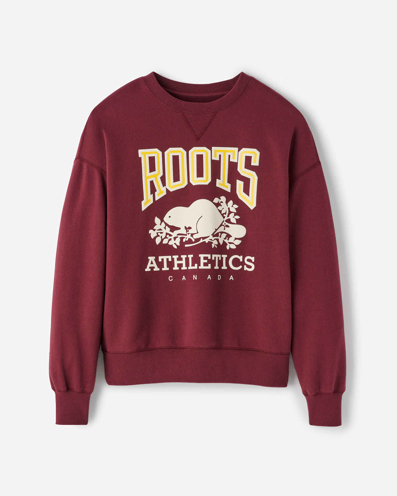 Men s Red and Pinks Sweatshirts Hoodies Roots