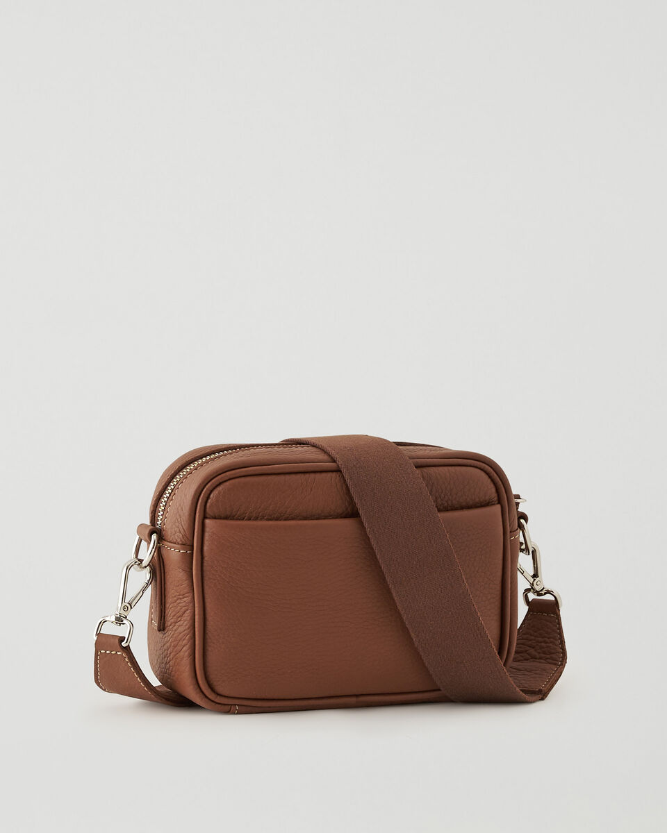 Petit sac à bandoulière Liberté en cuir Nuage