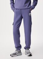 Pantalon cargo molletonn&eacute; en coton biologique Cooper