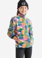 Kids Microfleece Half Zip Stein
