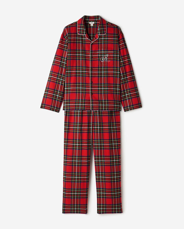 Mens Roots Signature Pajama Set