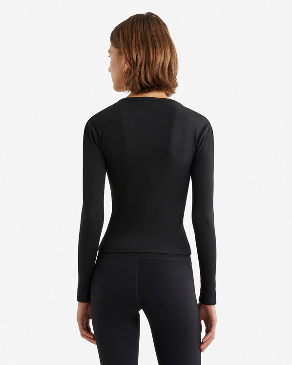 Roam Rib Fitted Long Sleeve Henley