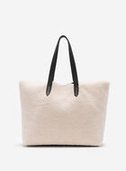 Shearling Carryall Tote