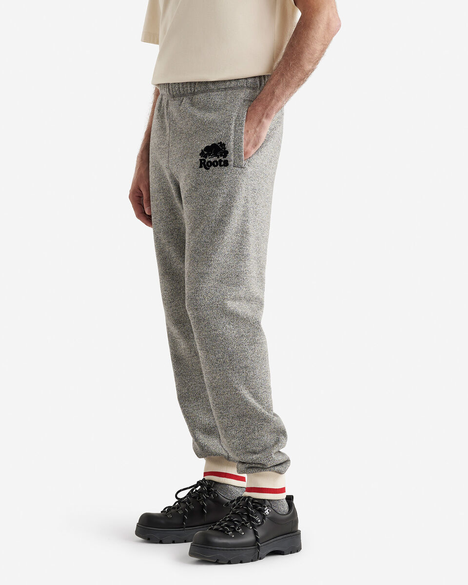 Pantalon original en molleton à chevilles côtelées Cabane