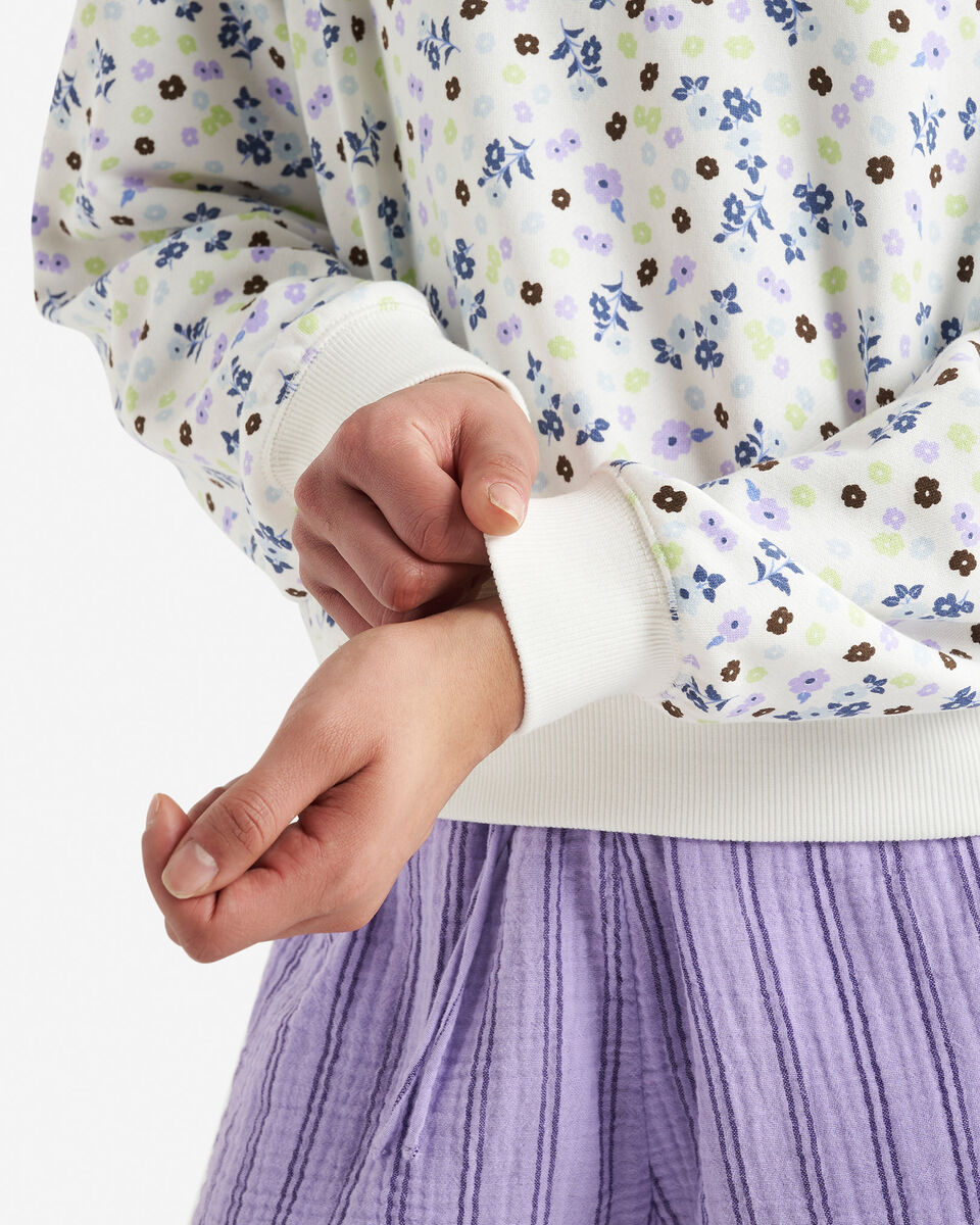 Roots Floral Quarter Zip