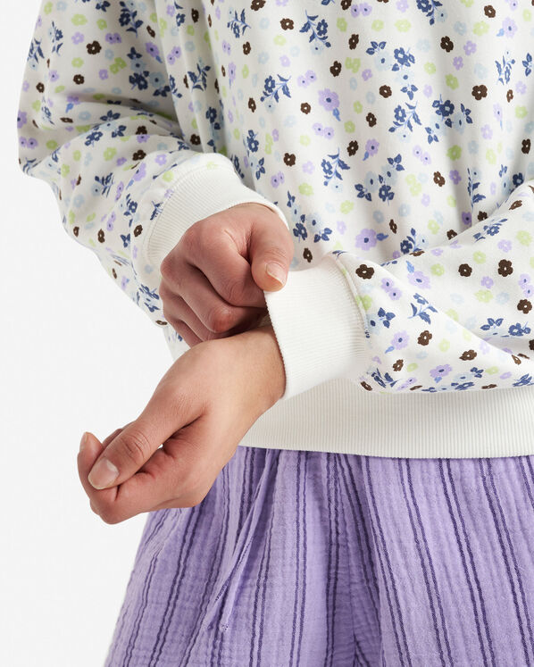 Roots Floral Quarter Zip