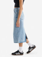 Levi's High Rise Back Slit Womens Skirt