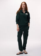 Pantalon cargo Cooper en molleton de coton bio