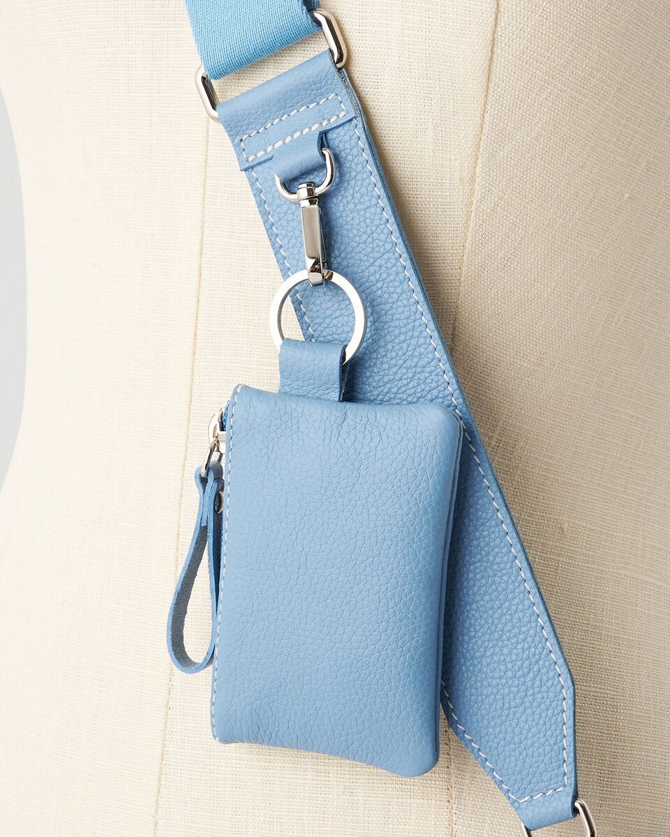 Mini sac seau en cuir Cervino