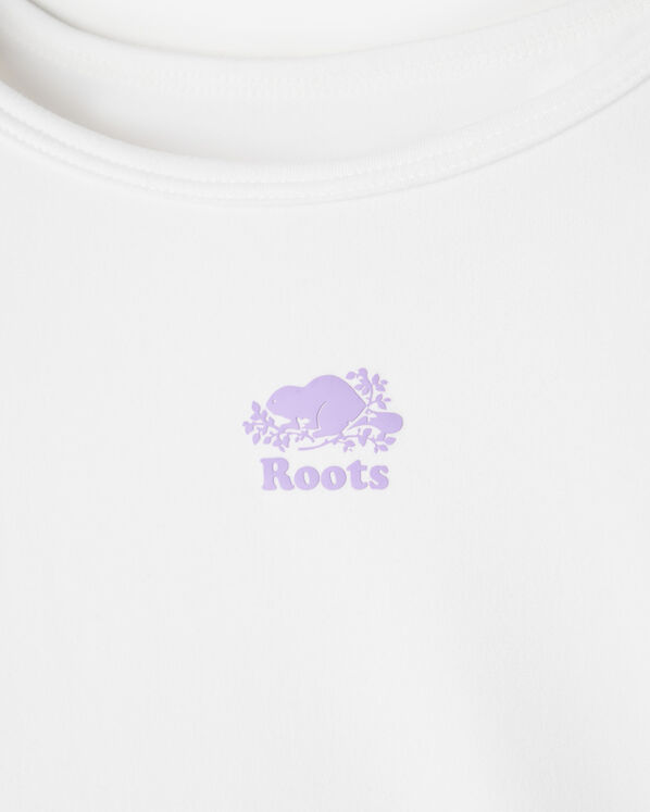 T-shirt sport &agrave; ourlet tulipe ajust&eacute; pour filles