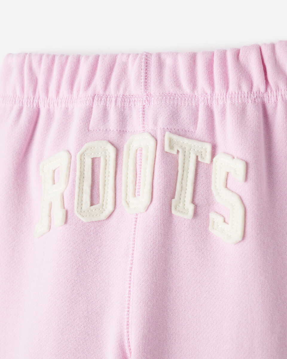 Pantalon original en molleton de coton bio Roots pour bébés