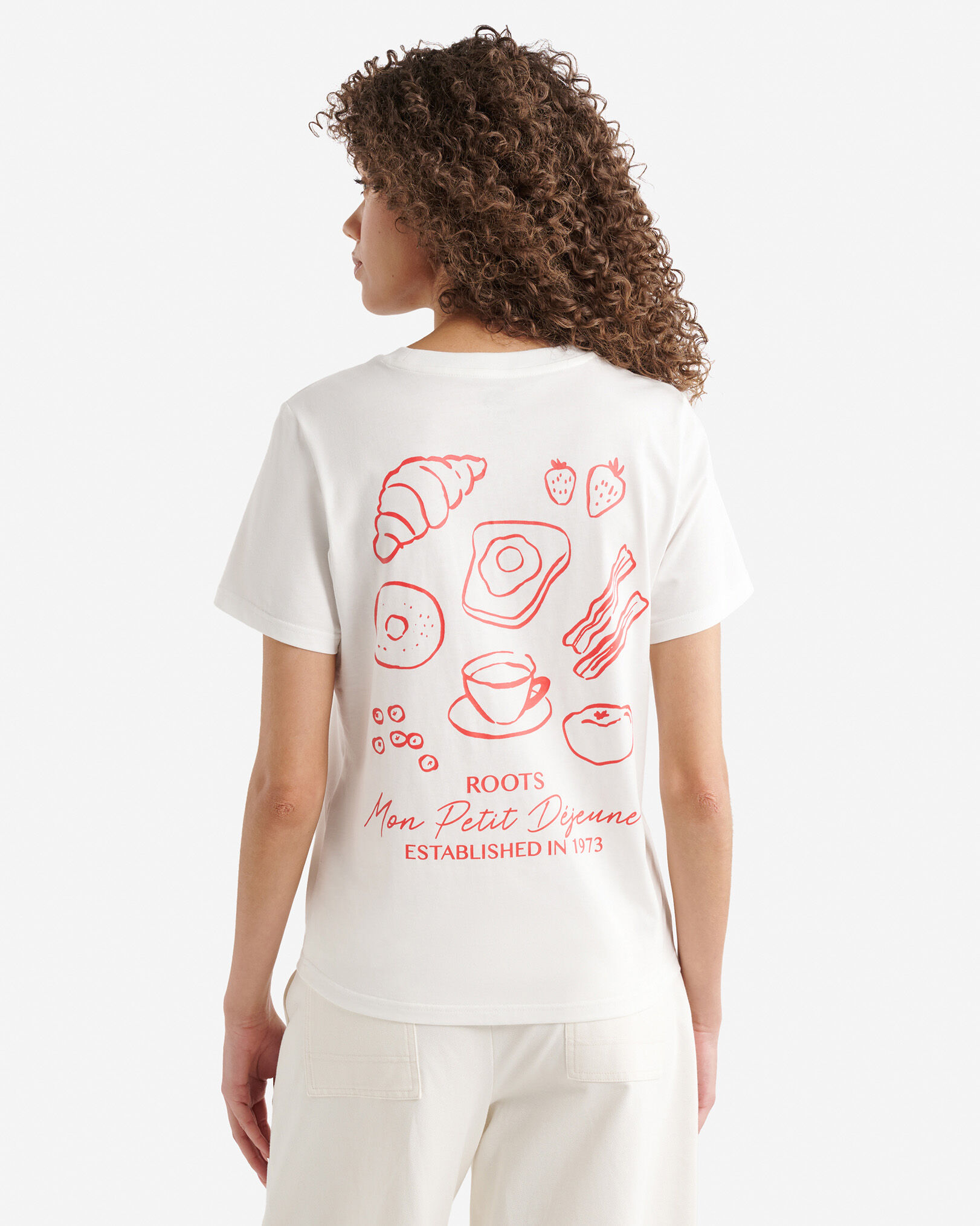 T-shirt Petit Déjeuner pour femme