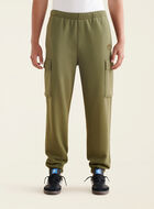 Pantalon cargo décontracté en molleton de coton bio Cooper