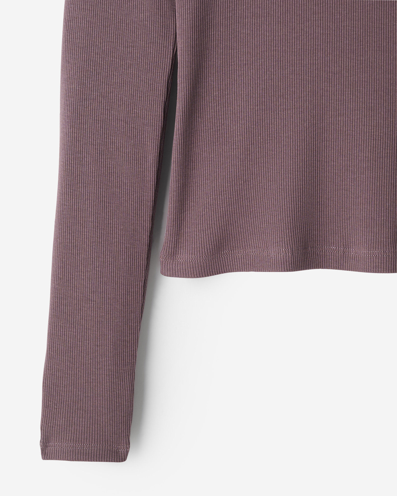 Roam Rib Fitted Long Sleeve Top