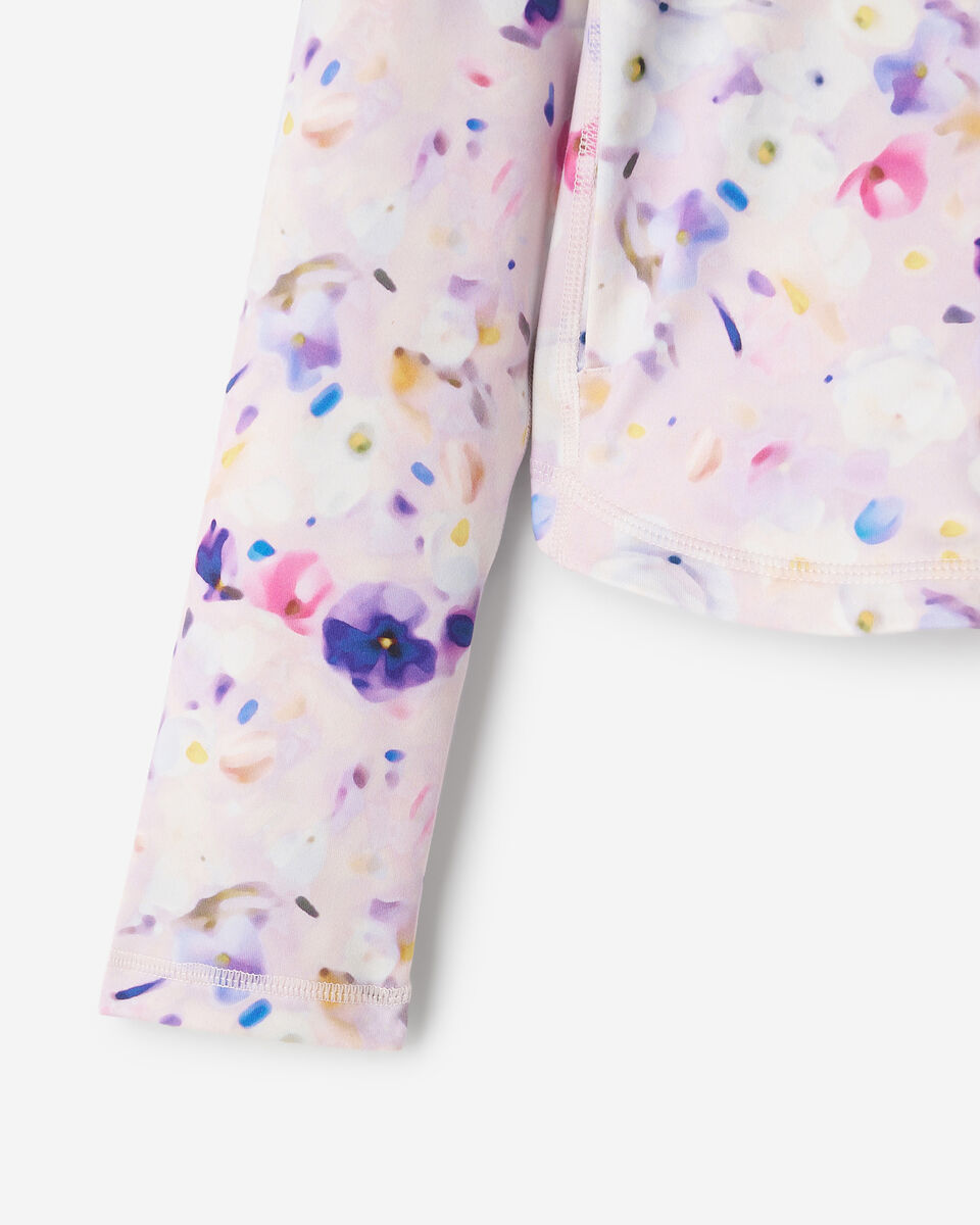 Blouson d&rsquo;athl&eacute;tisme sport ajust&eacute; pour filles