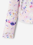 Blouson d&rsquo;athl&eacute;tisme sport ajust&eacute; pour filles