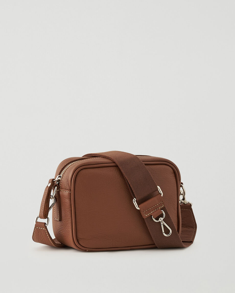 Petit sac à bandoulière Liberté en cuir Nuage
