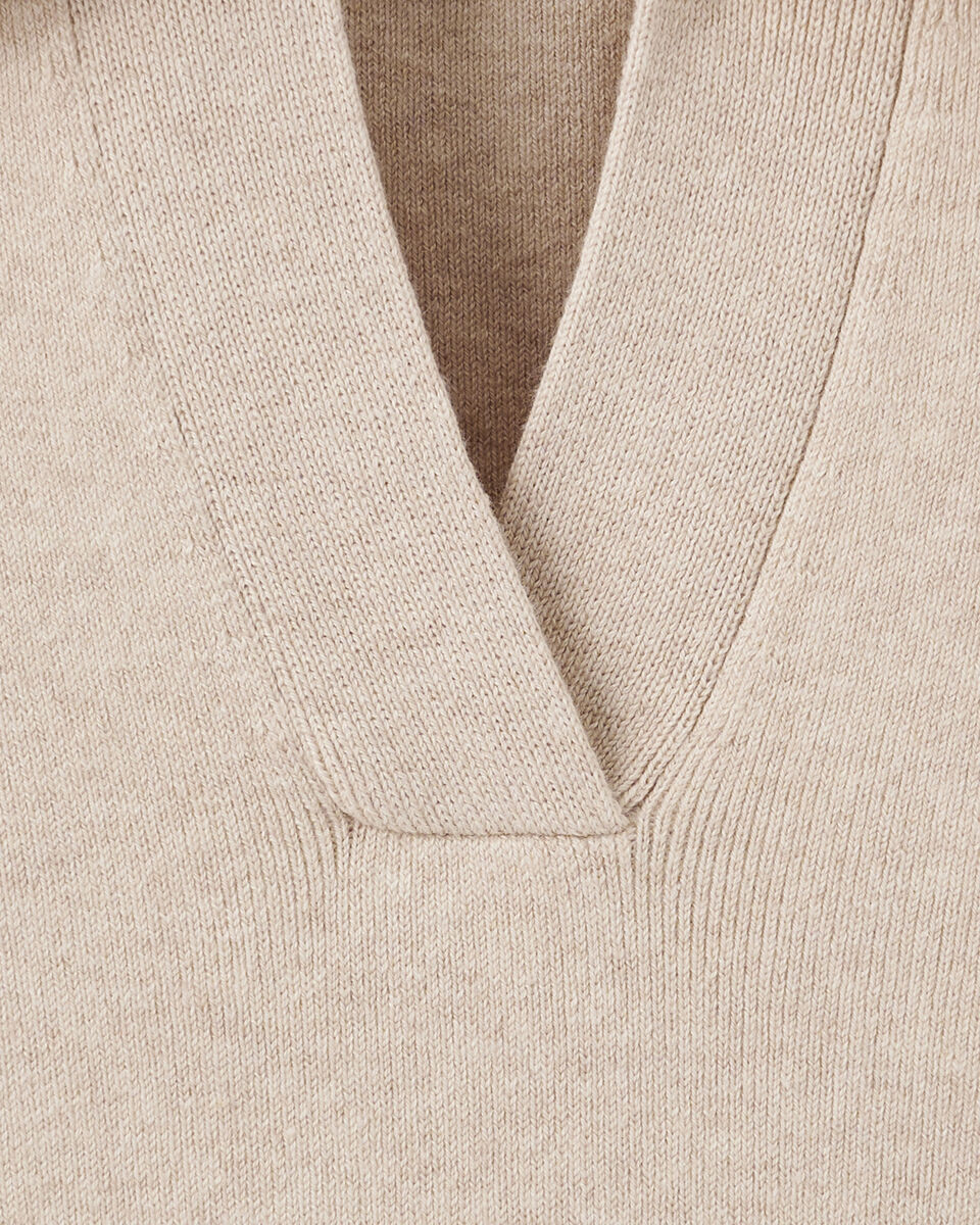 Roots Luxe Lounge Polo Sweater. 3