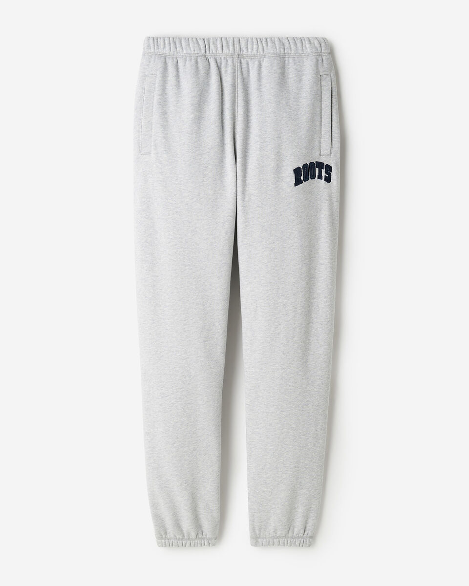 Pantalon molletonn&eacute; &agrave; appliqu&eacute; &agrave; carreaux