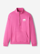 Chandail &agrave; col &agrave; glissi&egrave;re d&eacute;contract&eacute; en coton bio Cooper