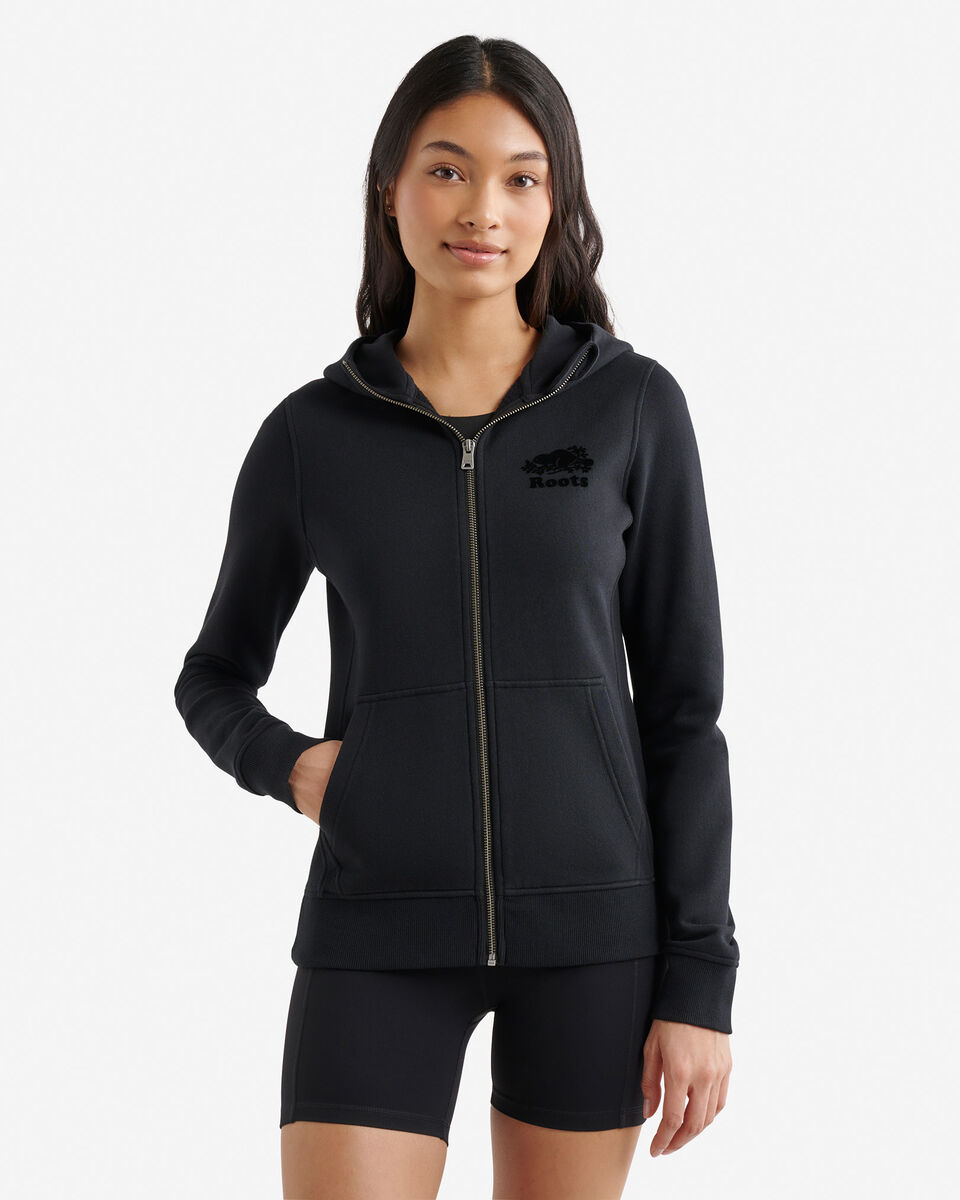 Organic Cooper Slim Full Zip Hoodie