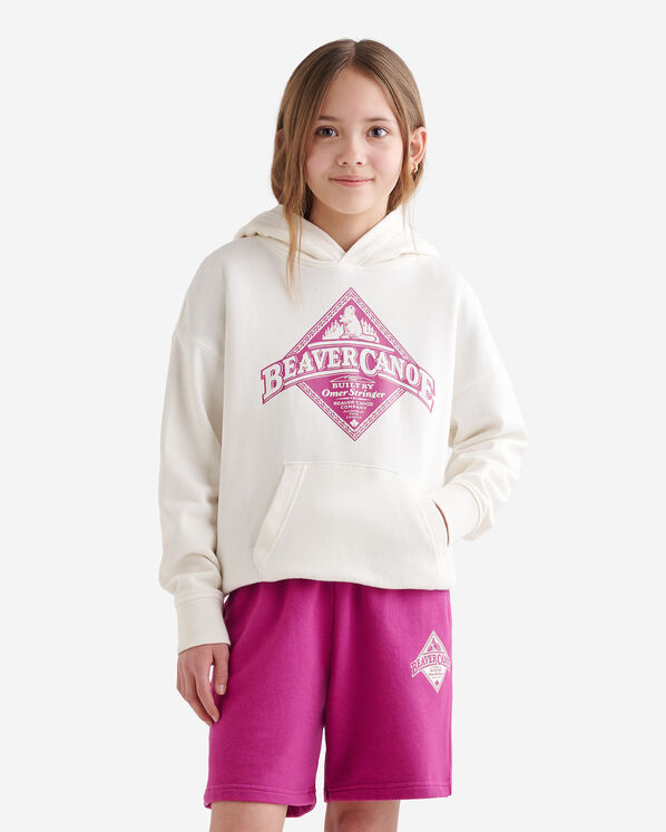 Kids Beaver Canoe Relaxed Hoodie