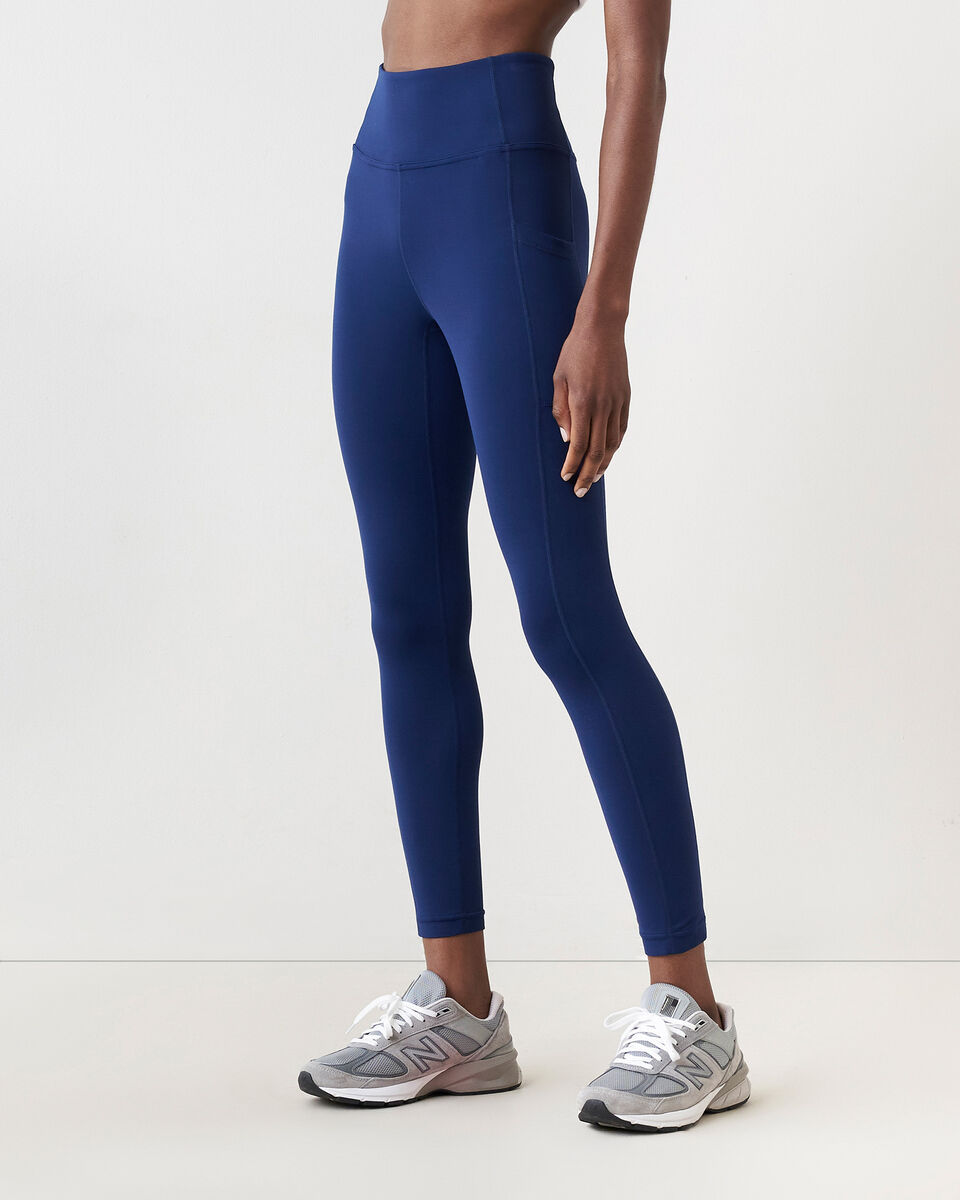 L*Space Active Slate Hot To Trot Ribbed Leggings