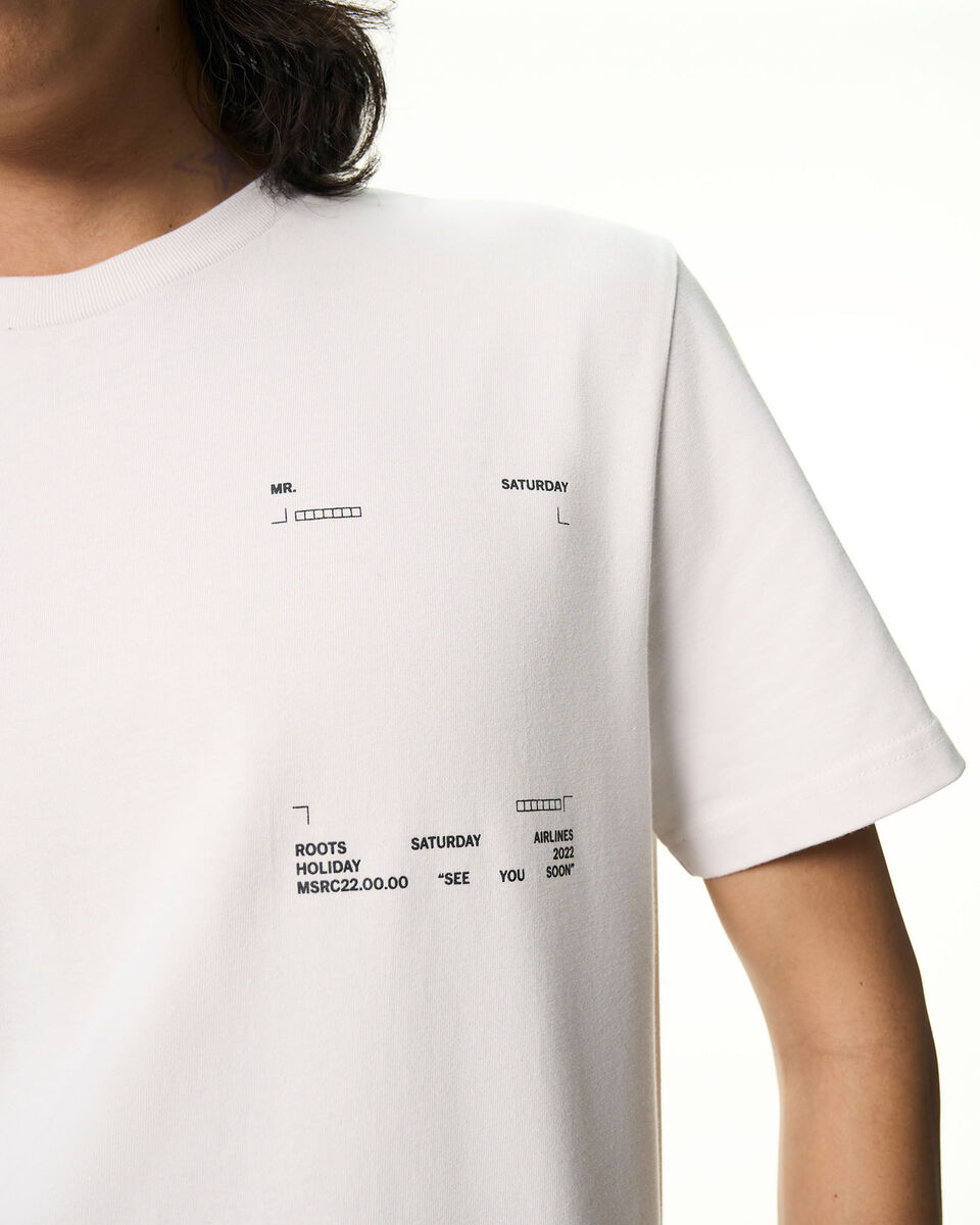 Roots X Mr. Saturday T-shirt Gender Free