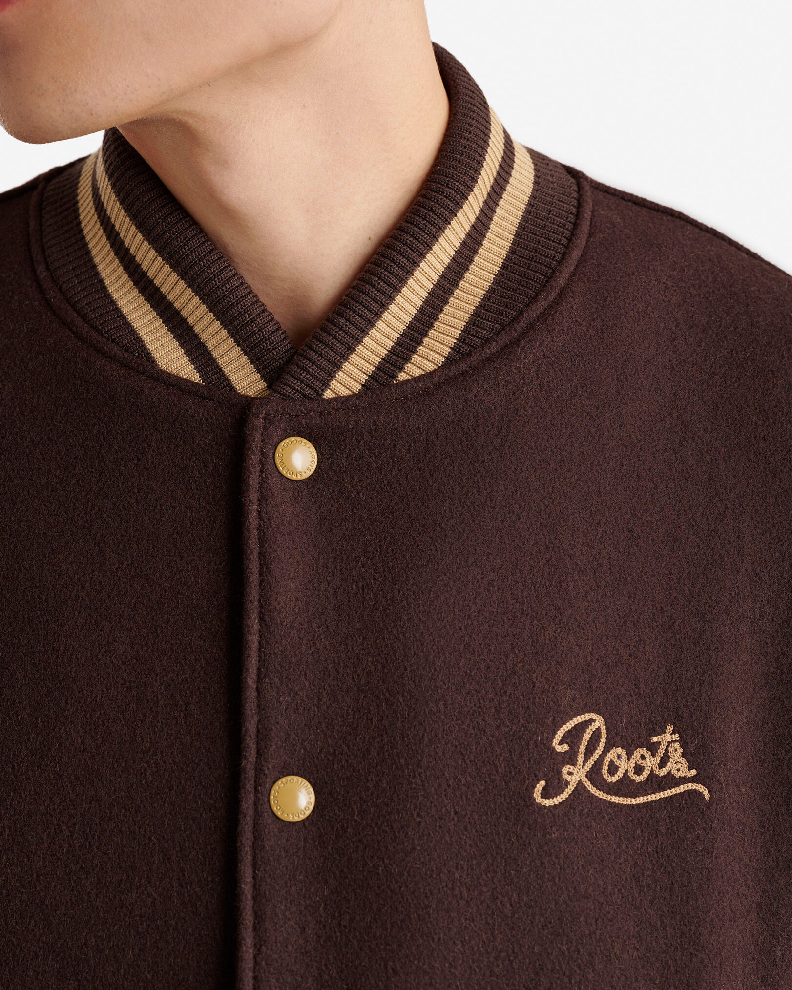 Blouson universitaire rétro Mathews