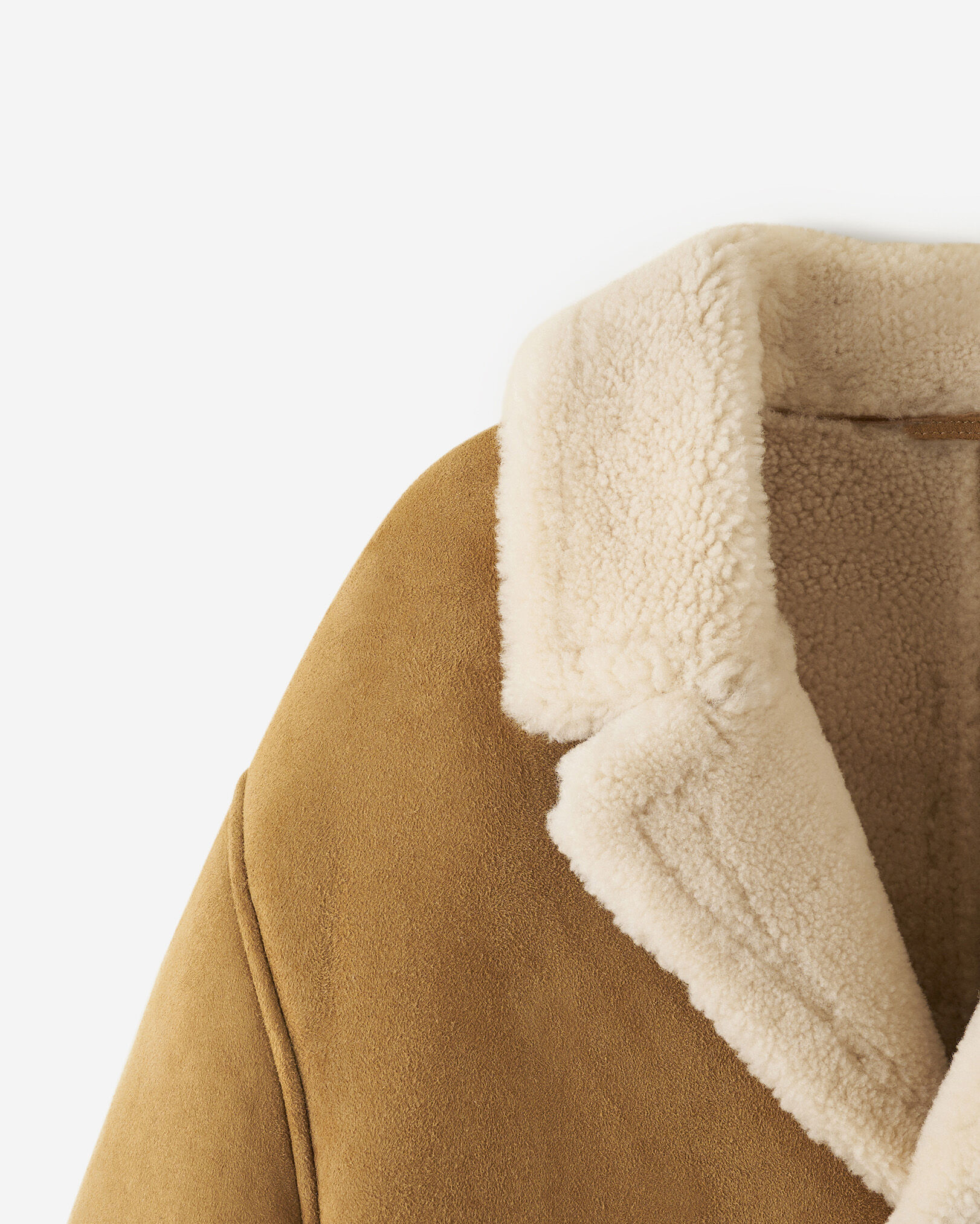 Shearling duster new arrivals
