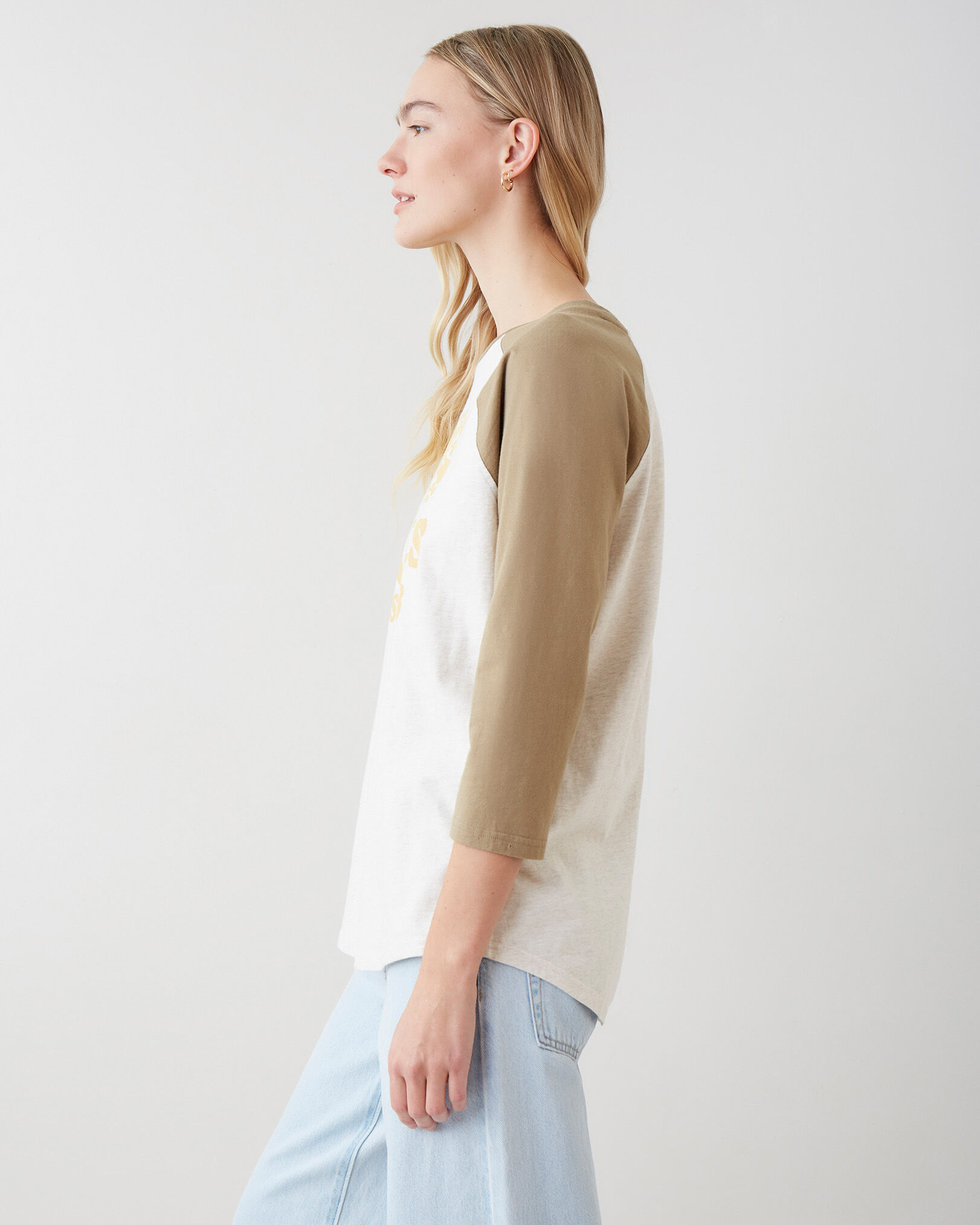 T shirt style baseball Cabane pour femme