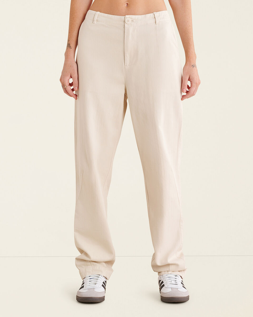 Soft Twill Barrel Pant