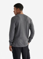 Waffle Long Sleeve Henley
